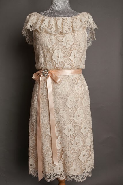 1950s lace wedding dresses c HVB vintage wedding blog