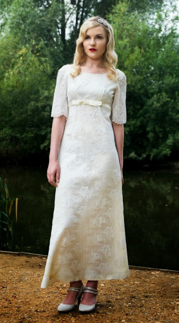 simple alternative wedding dress