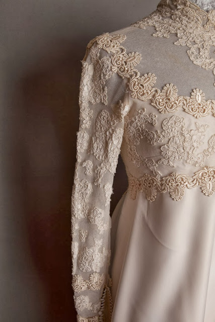 1960s vintage wedding dresses c. HVB vintage wedding blog